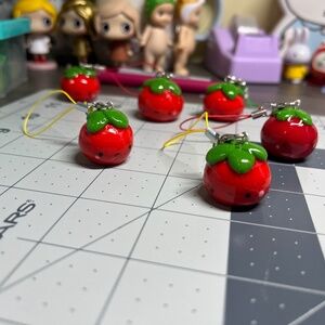 Cute tomato charms
